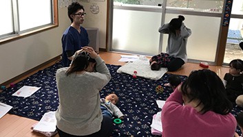 ストレッチ教室の様子