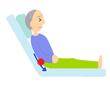 椎間板ヘルニアのイメージ