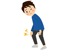 膝痛のイメージ