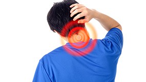 首の痛みのイメージ