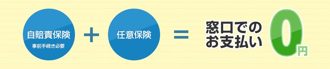 窓口でのお支払い0円